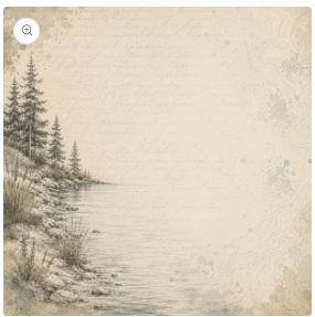 Prairie Paper Studio 12x12 Collection Lake Wanderer