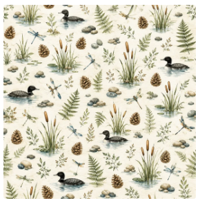 Prairie Paper Studio 12x12 Collection Lake Wanderer