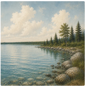 Prairie Paper Studio 12x12 Collection Lake Wanderer