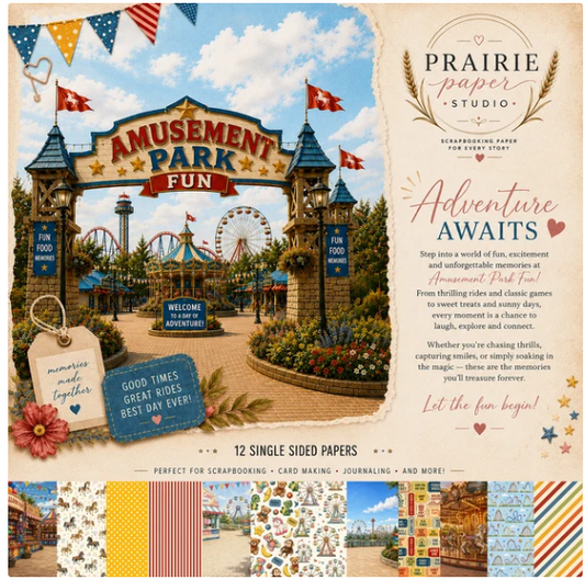 Prairie Paper Studio  12x12 Collection - Advenutre Awaits