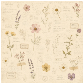 Prairie Paper Studio 12x12 Collection -Whispering Meadows