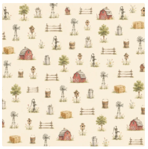 Prairie Paper Studio 12x12 Collection -Whispering Meadows