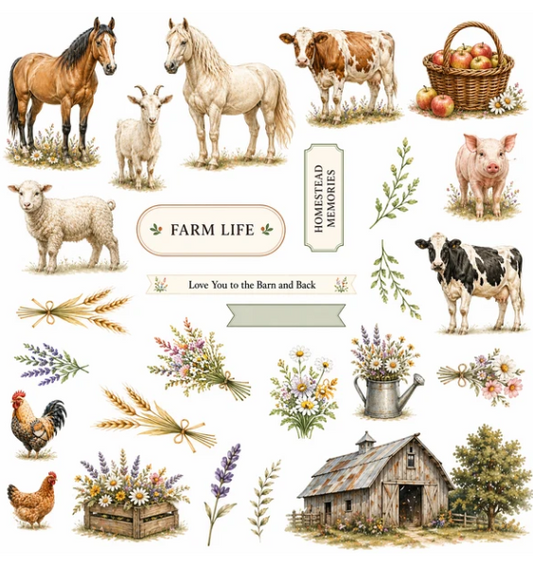 Prairie Paper Studio -Whispering Meadows Ephemera 1