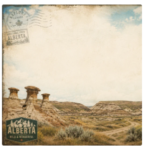 Prairie Paper Studio 12x12 Collection - Big Things Small Towns (Drumheller)