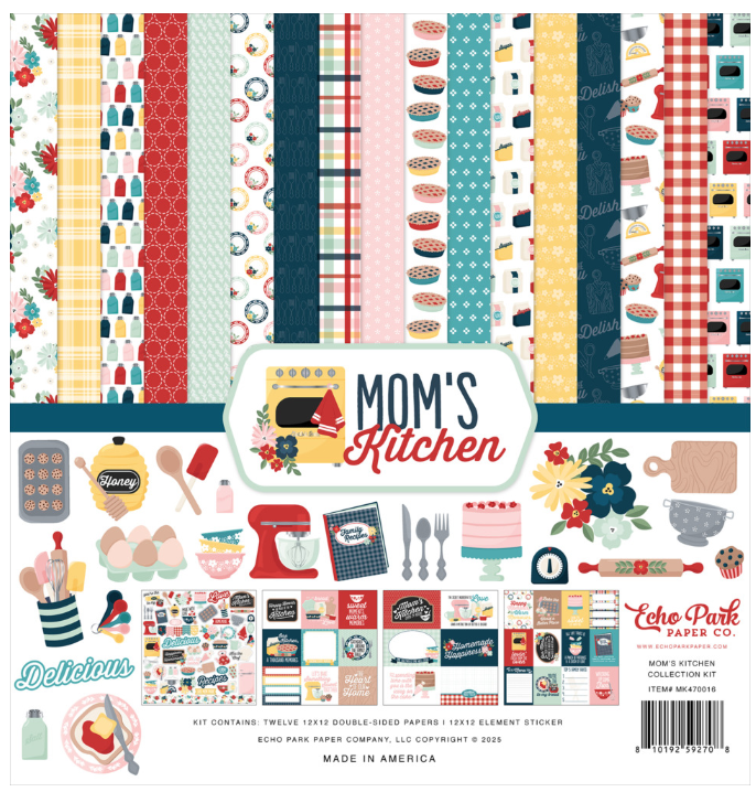 Echo Park 12x12 Collection - Mom's Kitchen