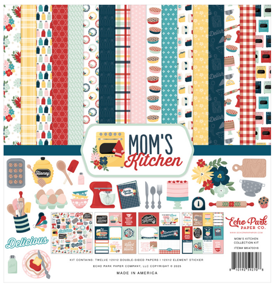 Echo Park 12x12 Collection - Mom's Kitchen