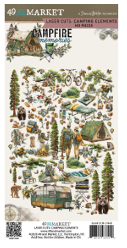 49 & Market Campfire Memories Laser Cuts Camping Elements