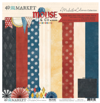 49 & Market Mouse & Co 12x12 Solids Collection Pack