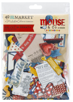 49 & Market Mouse & Co Die Cut Elements