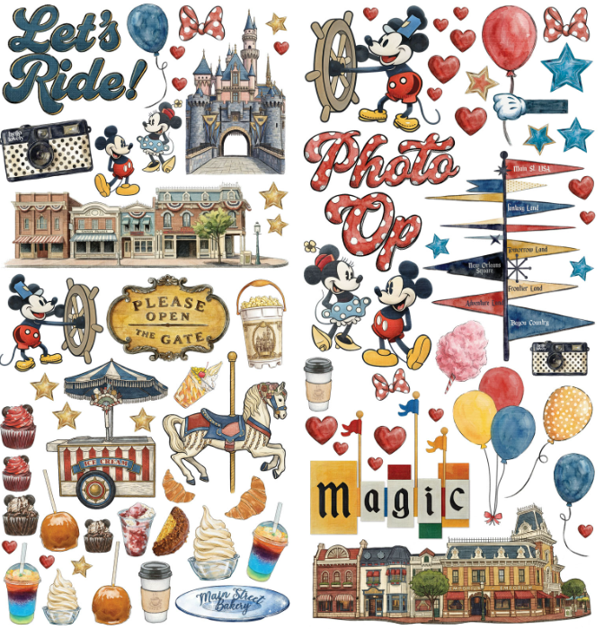 49 & Market Mouse & Co Laser Cut Elements