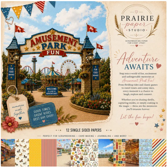 Prairie Paper Studio 12x12 Collection Adventure Awaits