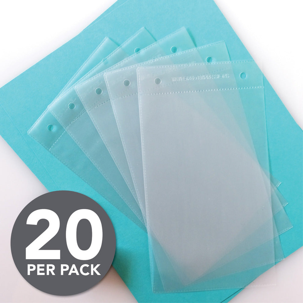 Simple Storage Mini Slim Binder with Sleeves