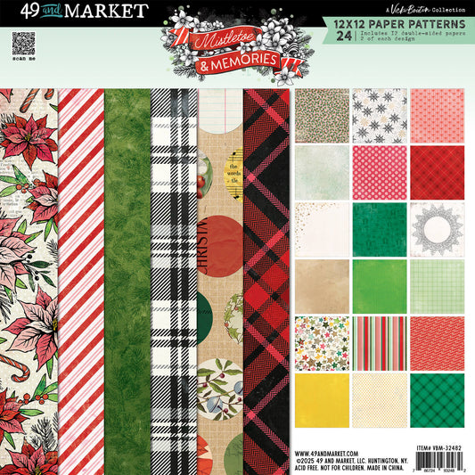 Mistletoe & Memories 12x12 Paper Patterns