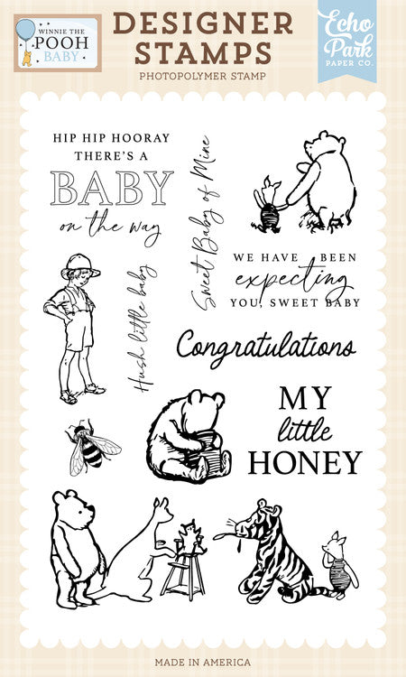 Echo Park House at Pooh Corner Baby Designer Stamp