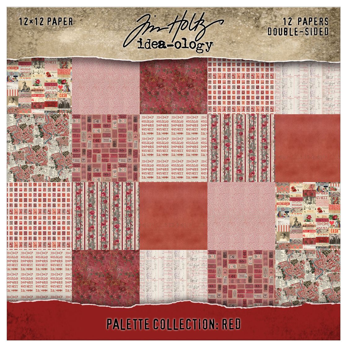 Idea-ology Palette Collection - 12x12 - Red